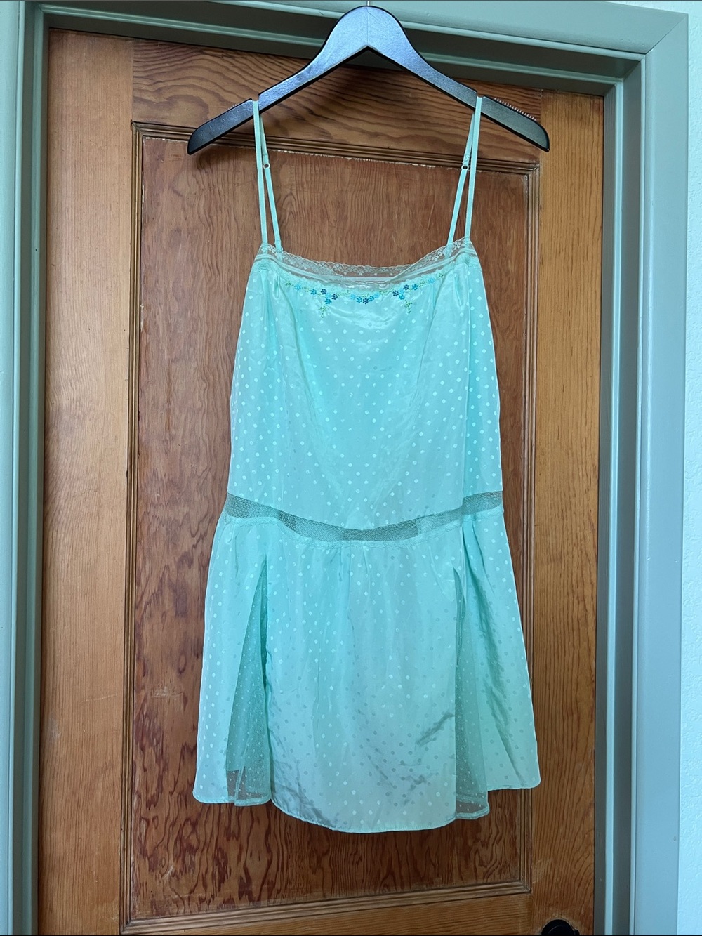 Vintage Victoria’s Secret Angel Lace Night Dress L